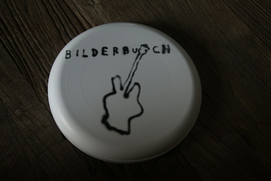 Bilderbuchfrisbee.