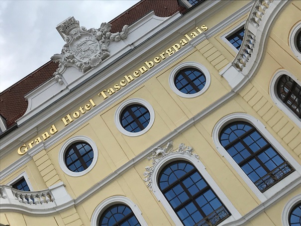 Das Taschenbergpalais in Dresden Juni 2019. Kulturspalte.