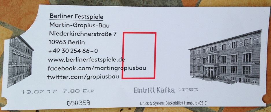 Kafka Ticket